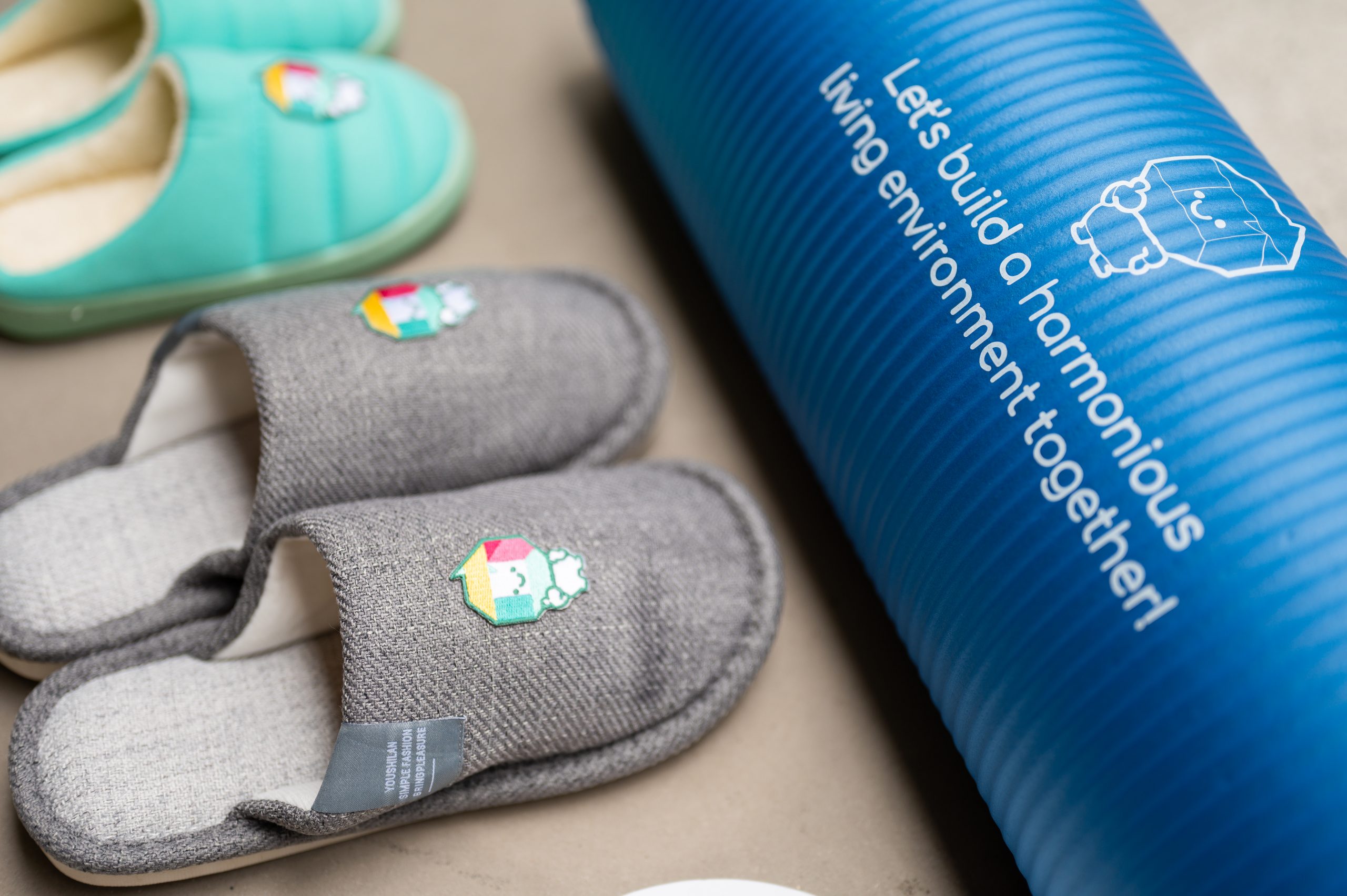 Participants redeemed noise reduction premiums, such as yoga mats and lounge slippers, to put what they have learnt at the lab into practice 