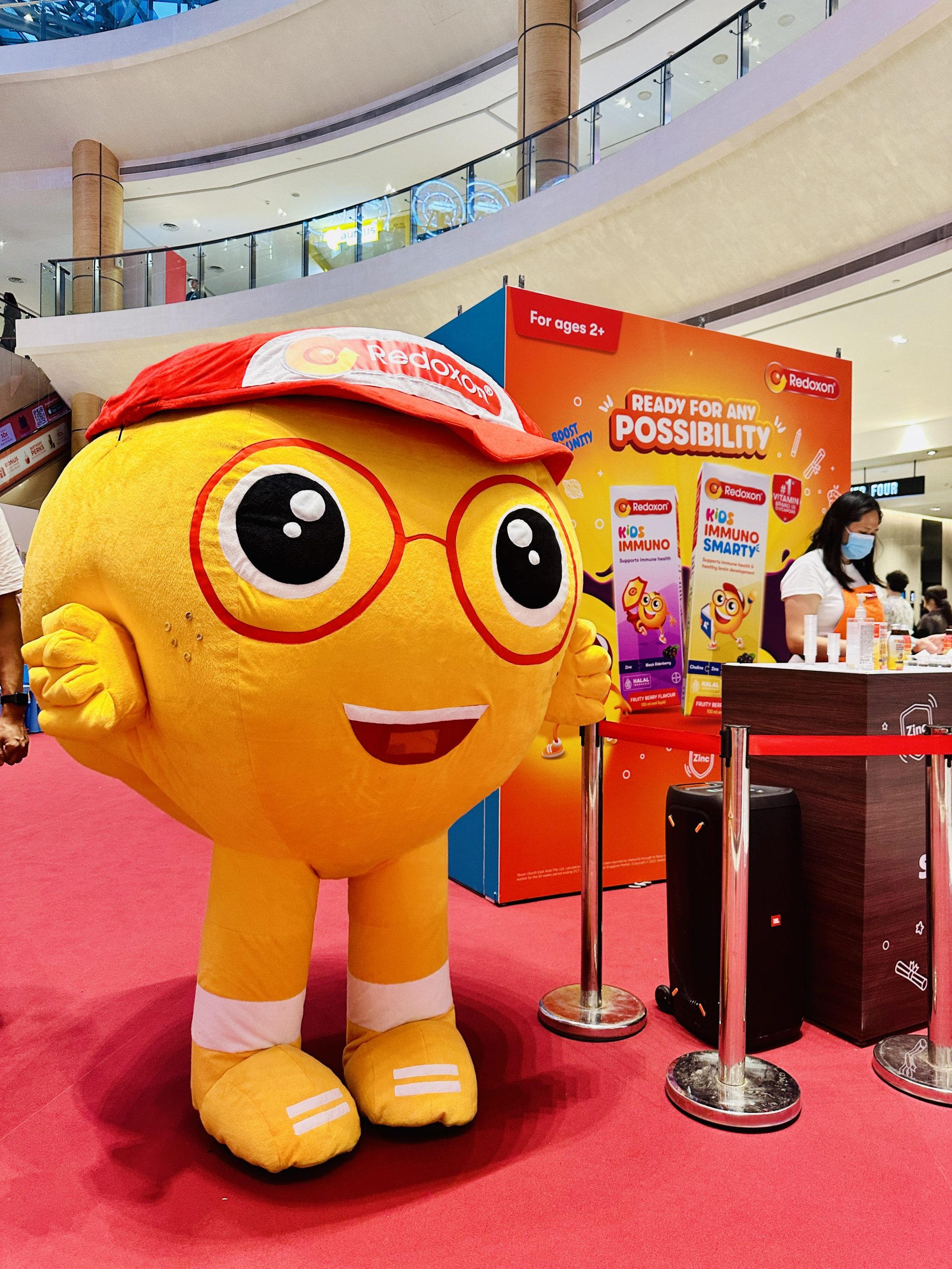 Meet Rexy, the new brand mascot for Redoxon Immunosmarty Oral Liquid