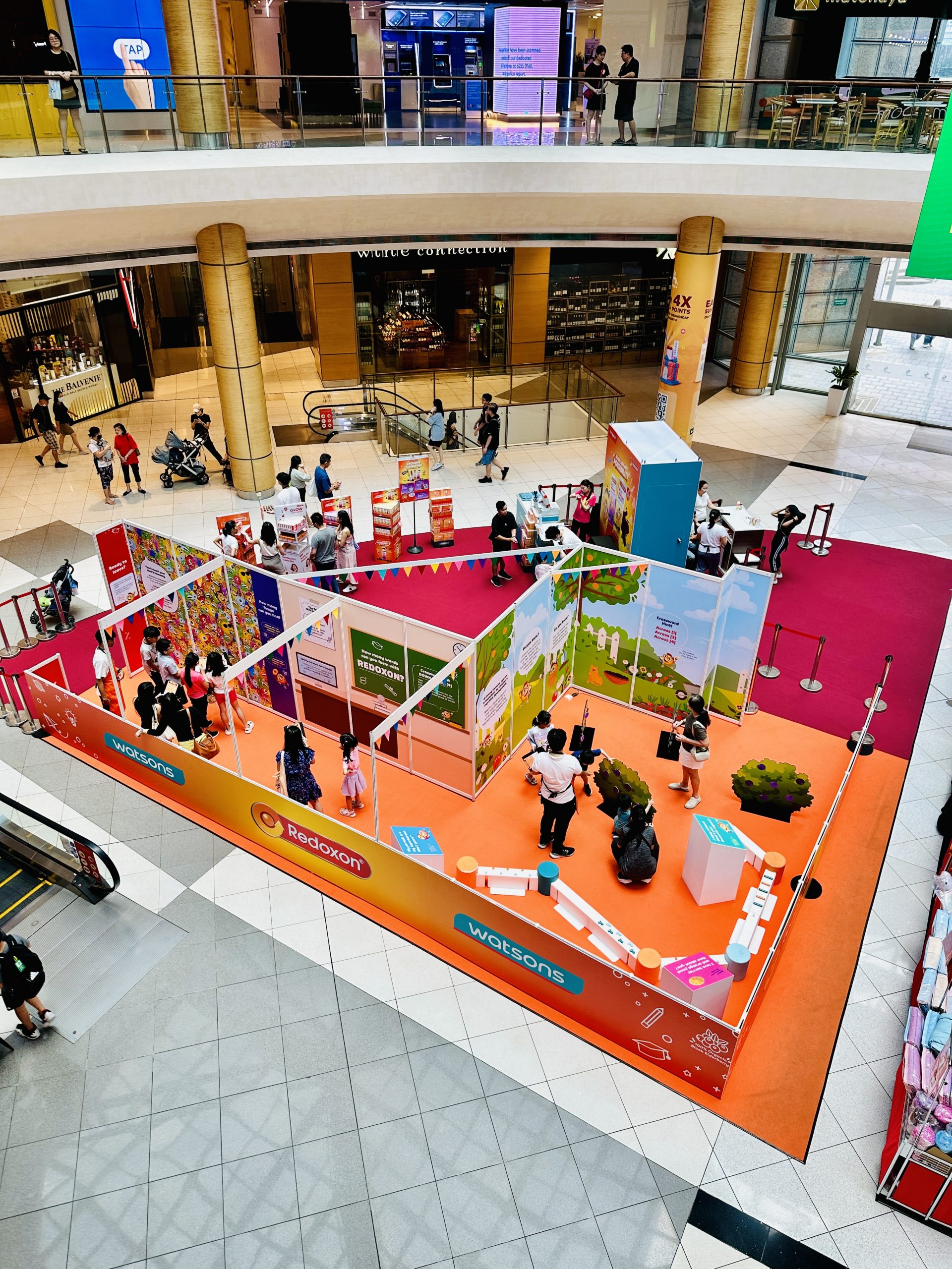 An aerial view of the Redoxon Kids Immuno Quest