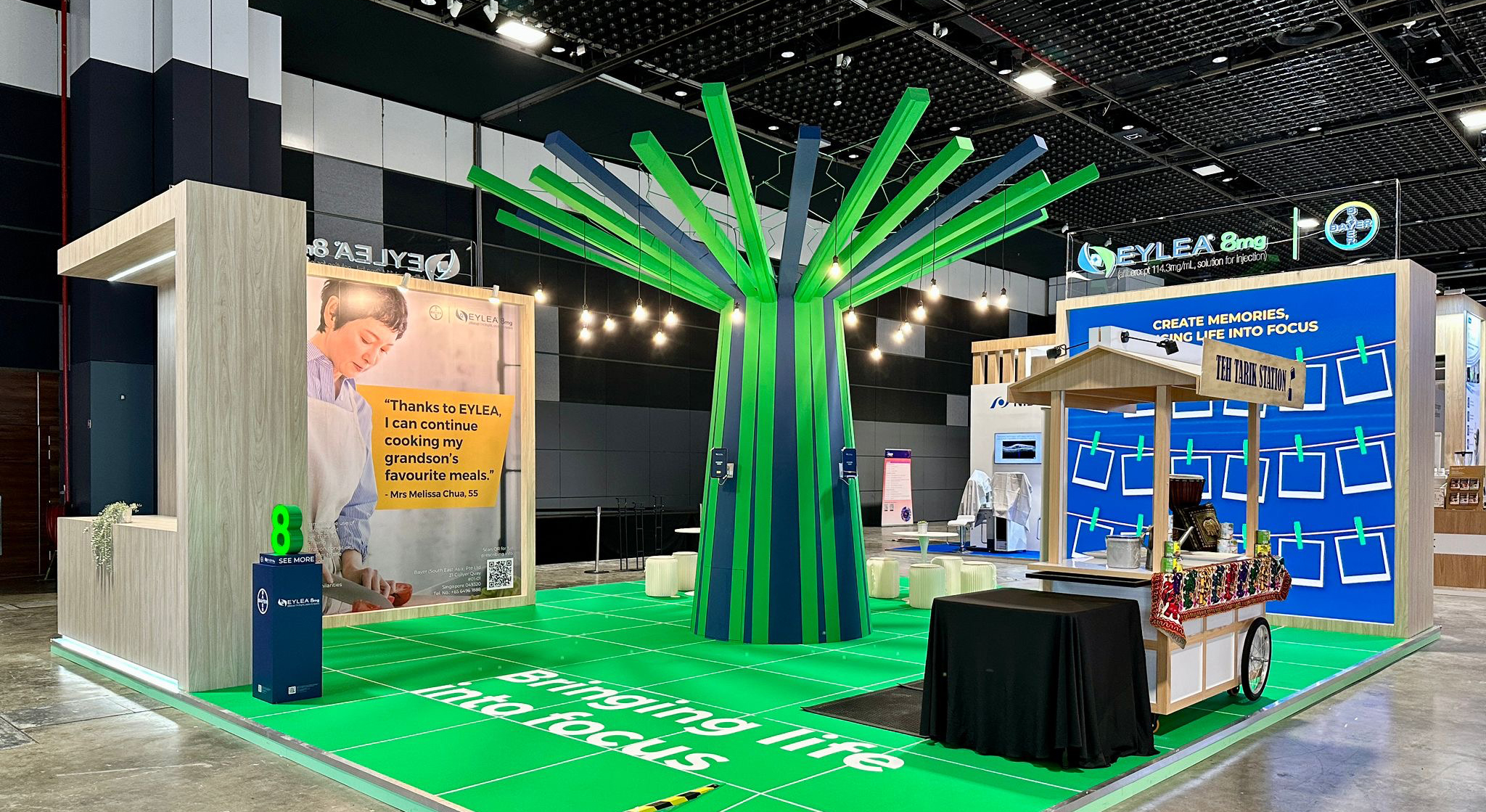 An overview of the APVRS Congress booth