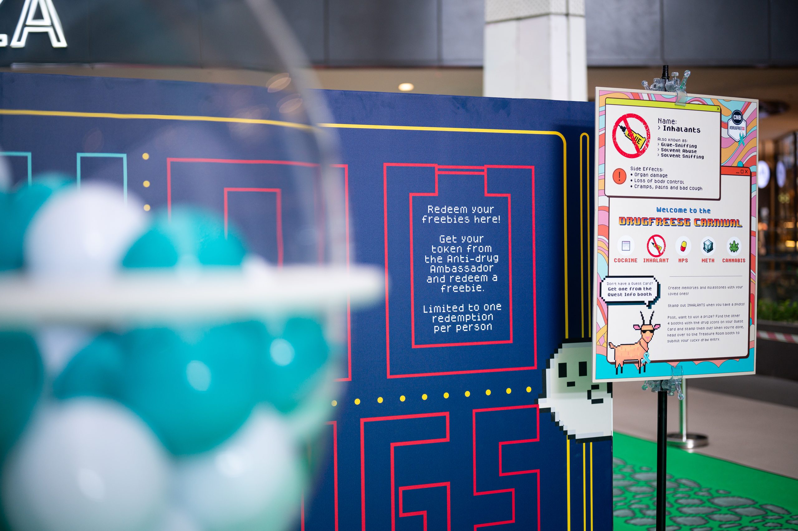 ⁠Each Quest Board highlights a commonly abused drug and its harmful effects