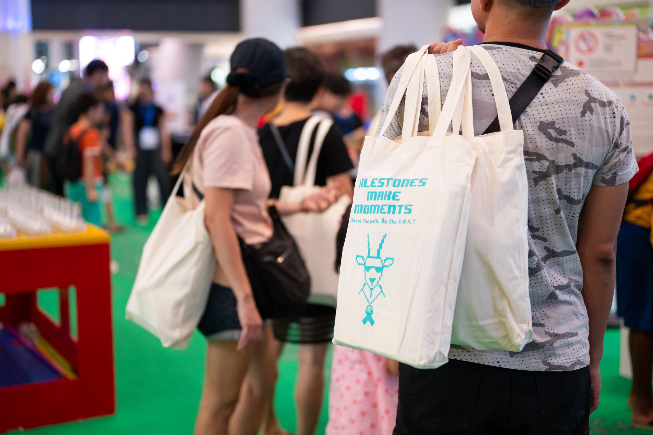 Participants walked away with goody bags filled with attractive event premiums